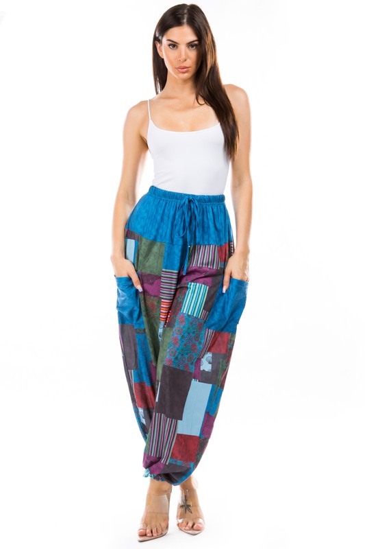 Harem Print Pants