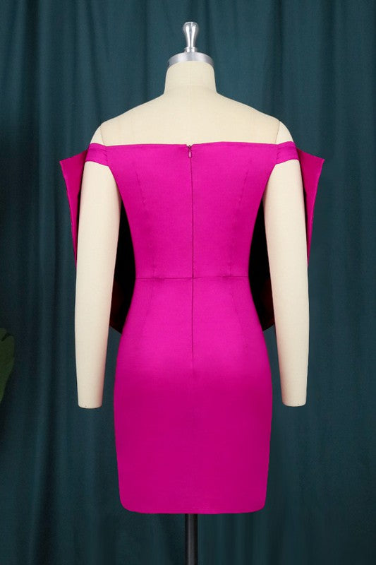 Pink Bow Fashion Dress