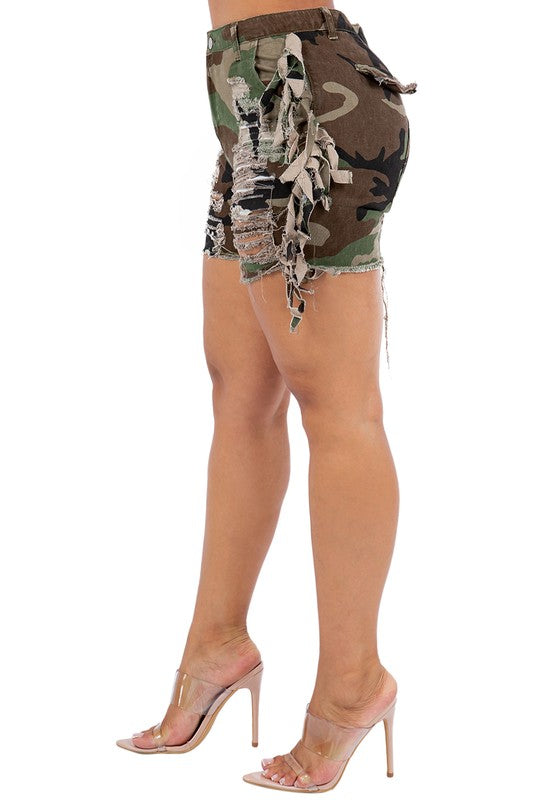 Sport Camouflage Shorts