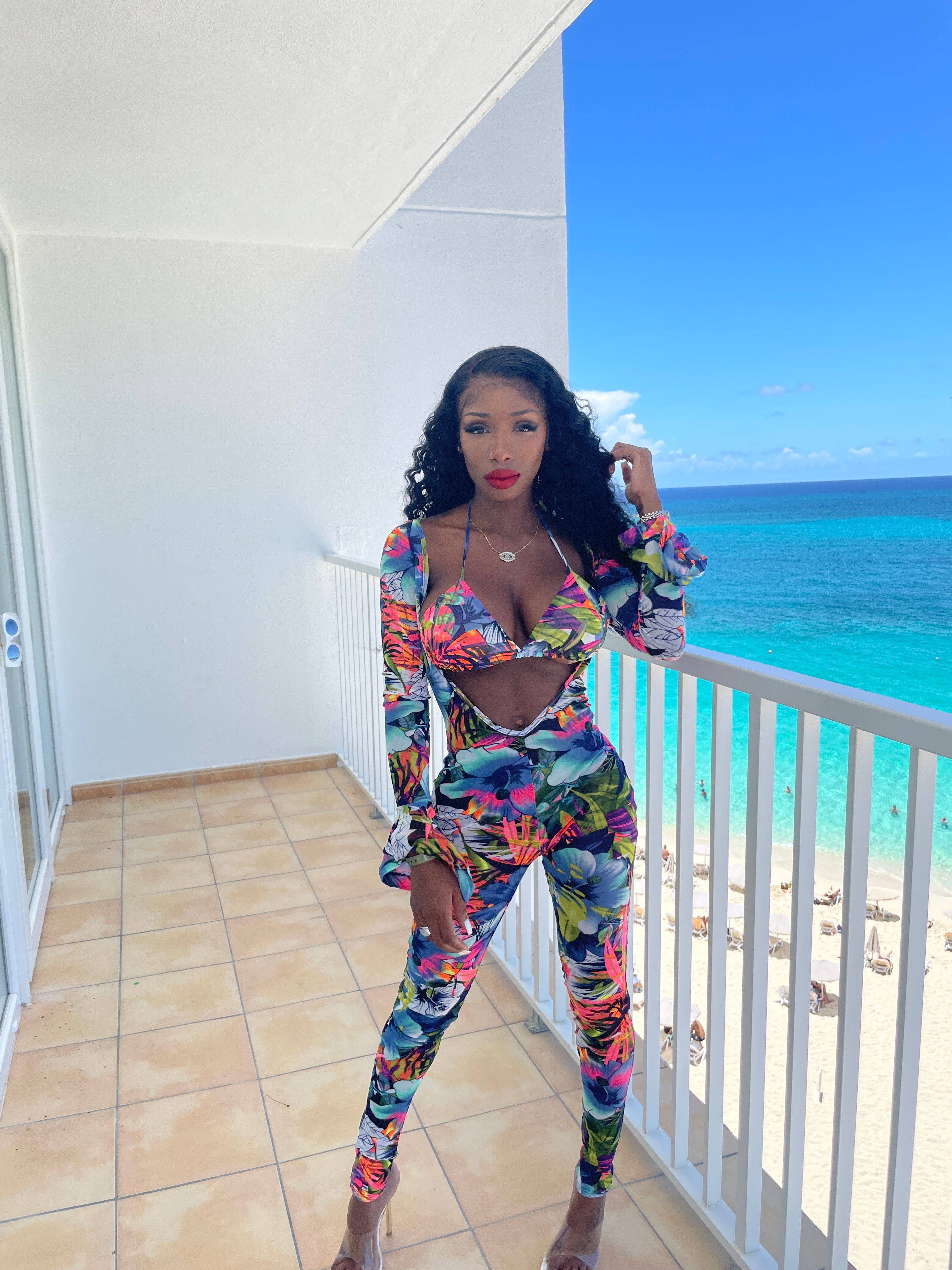 Bali Tropical Jumpsuit