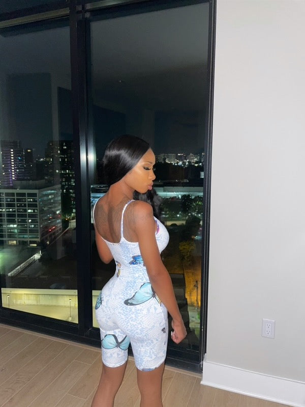 Run It Up Butterfly Romper
