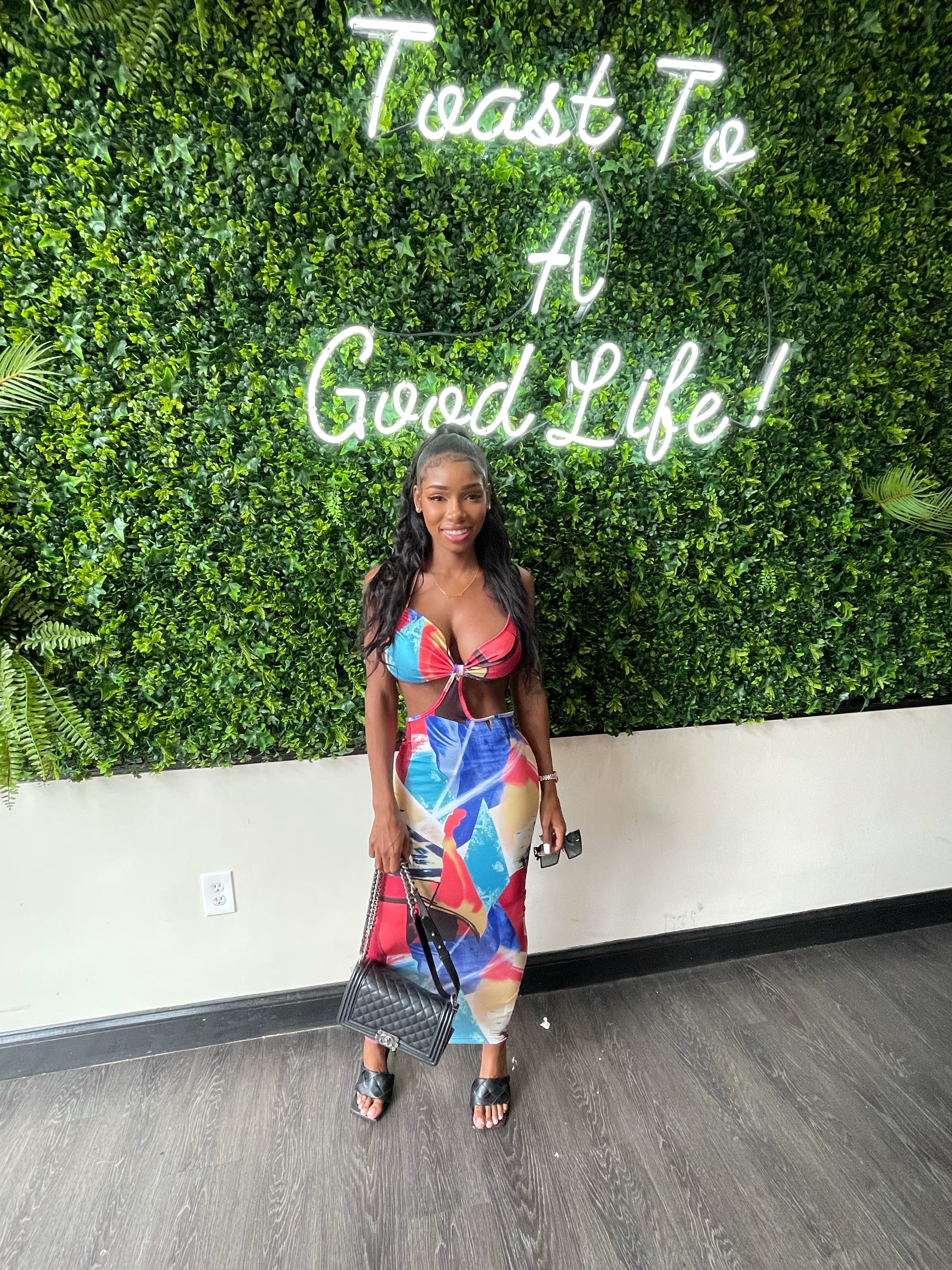 Cleo Caribbean Dress