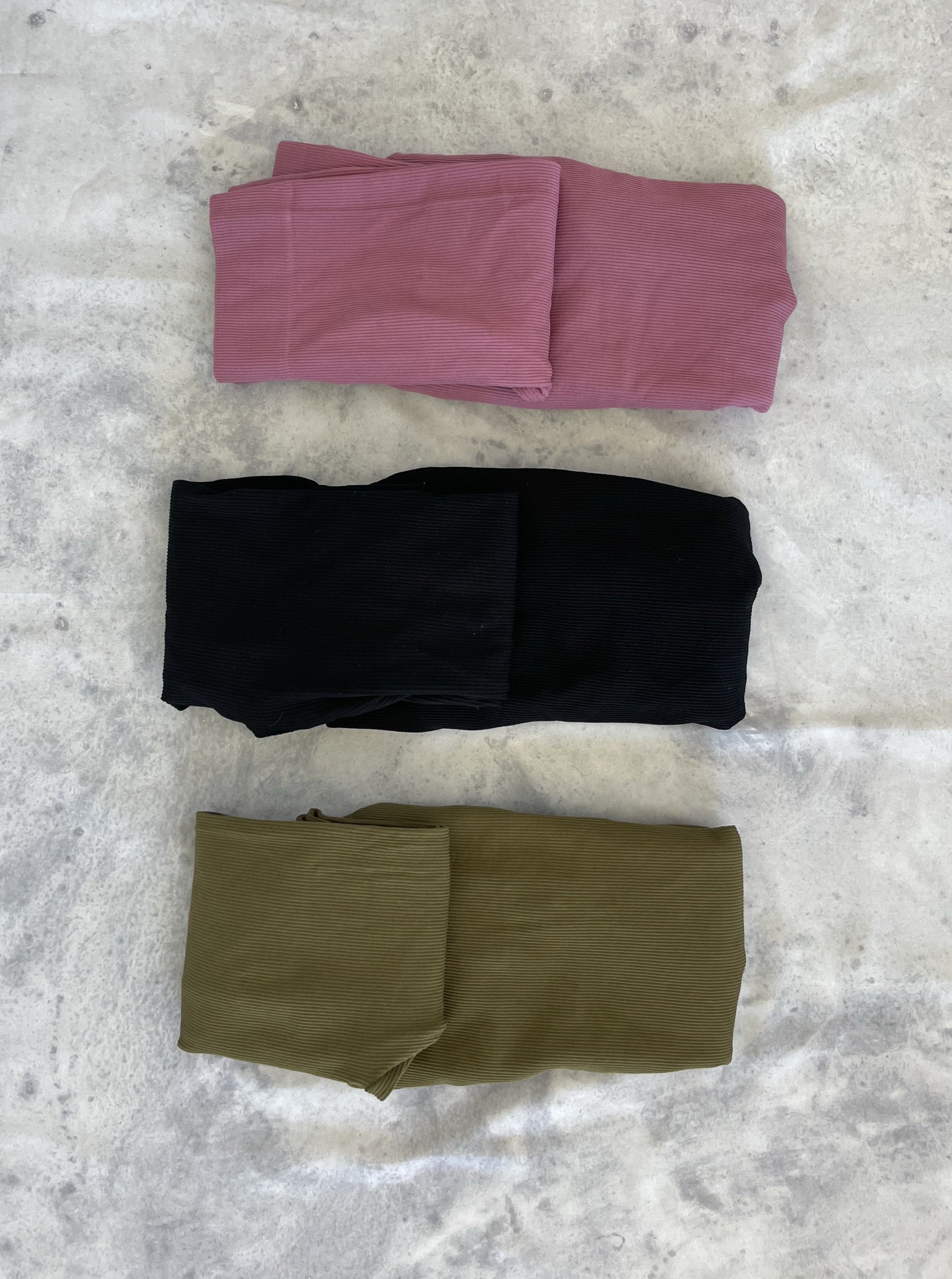 Seamless Ribbed Everday Basic Set