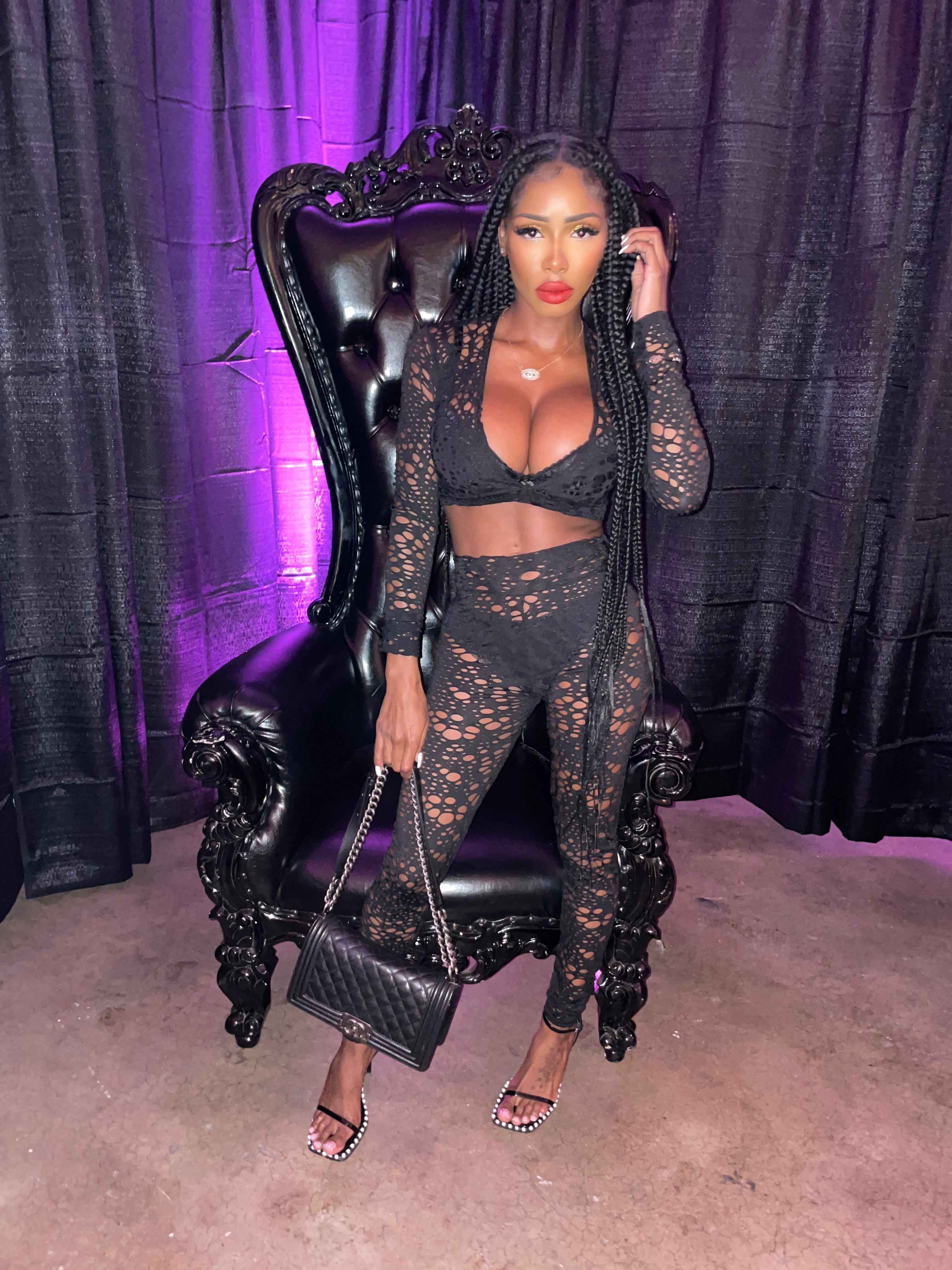 Web of Lies Lace Set