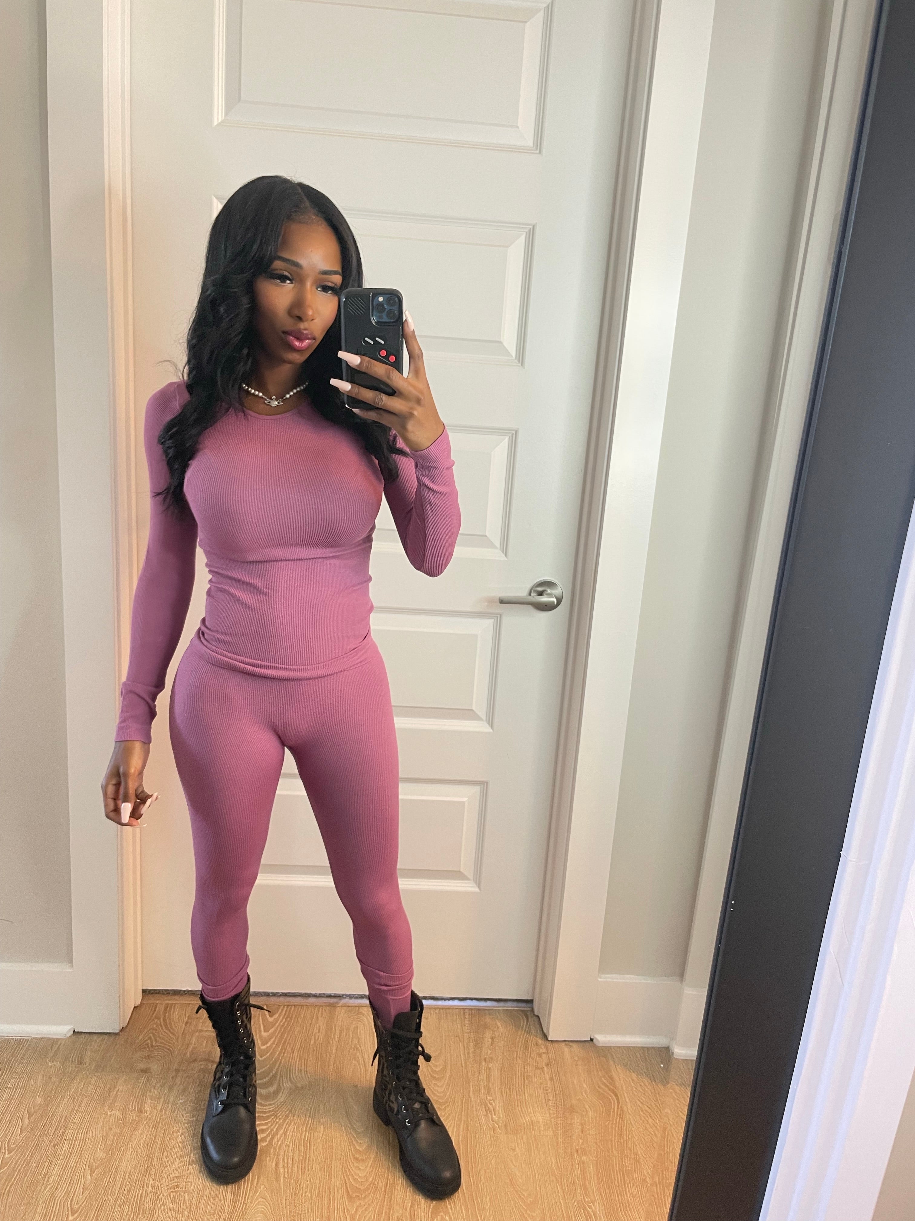 Seamless Ribbed Everday Basic Set