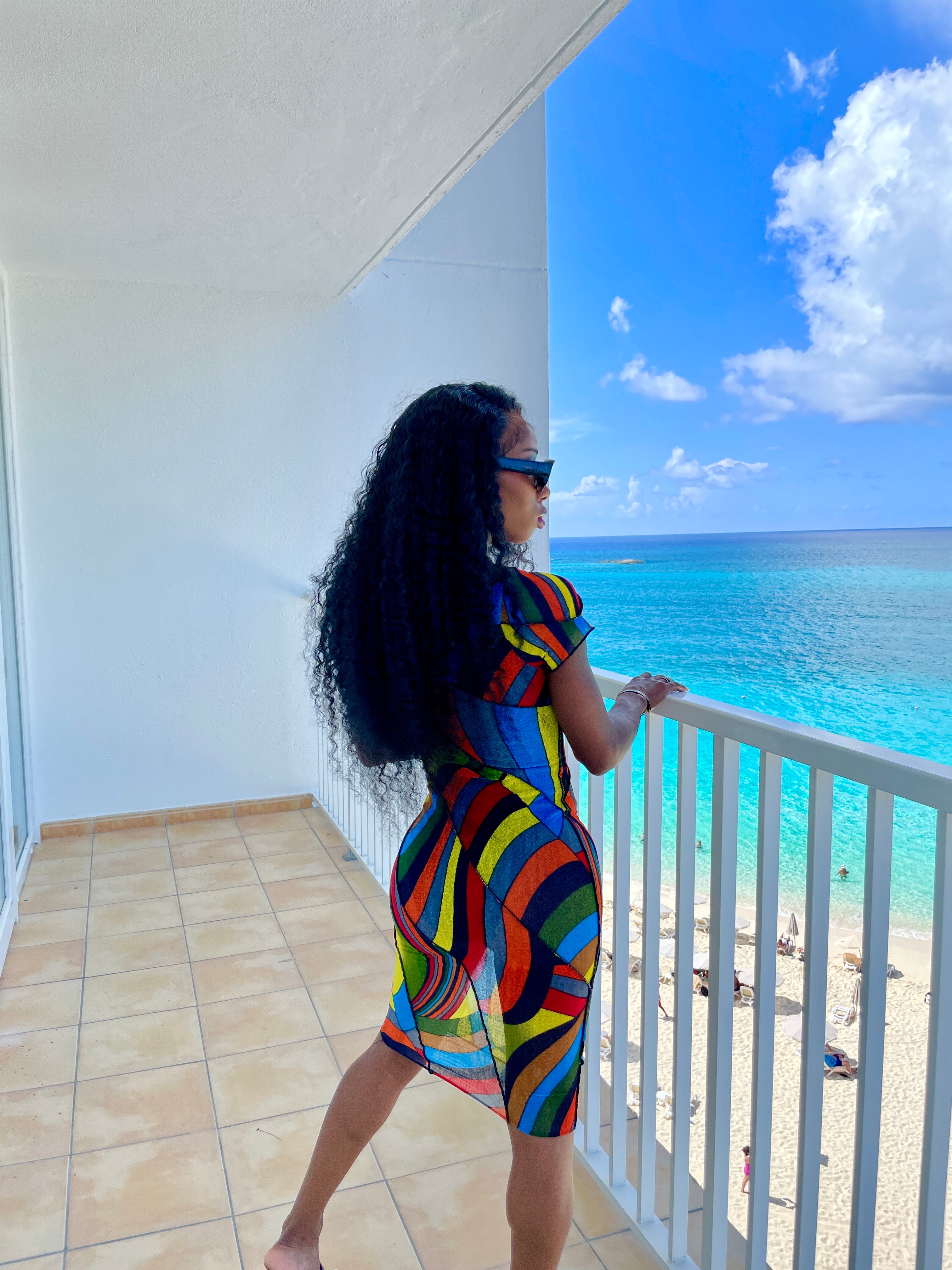 Licorice Swirl Dress