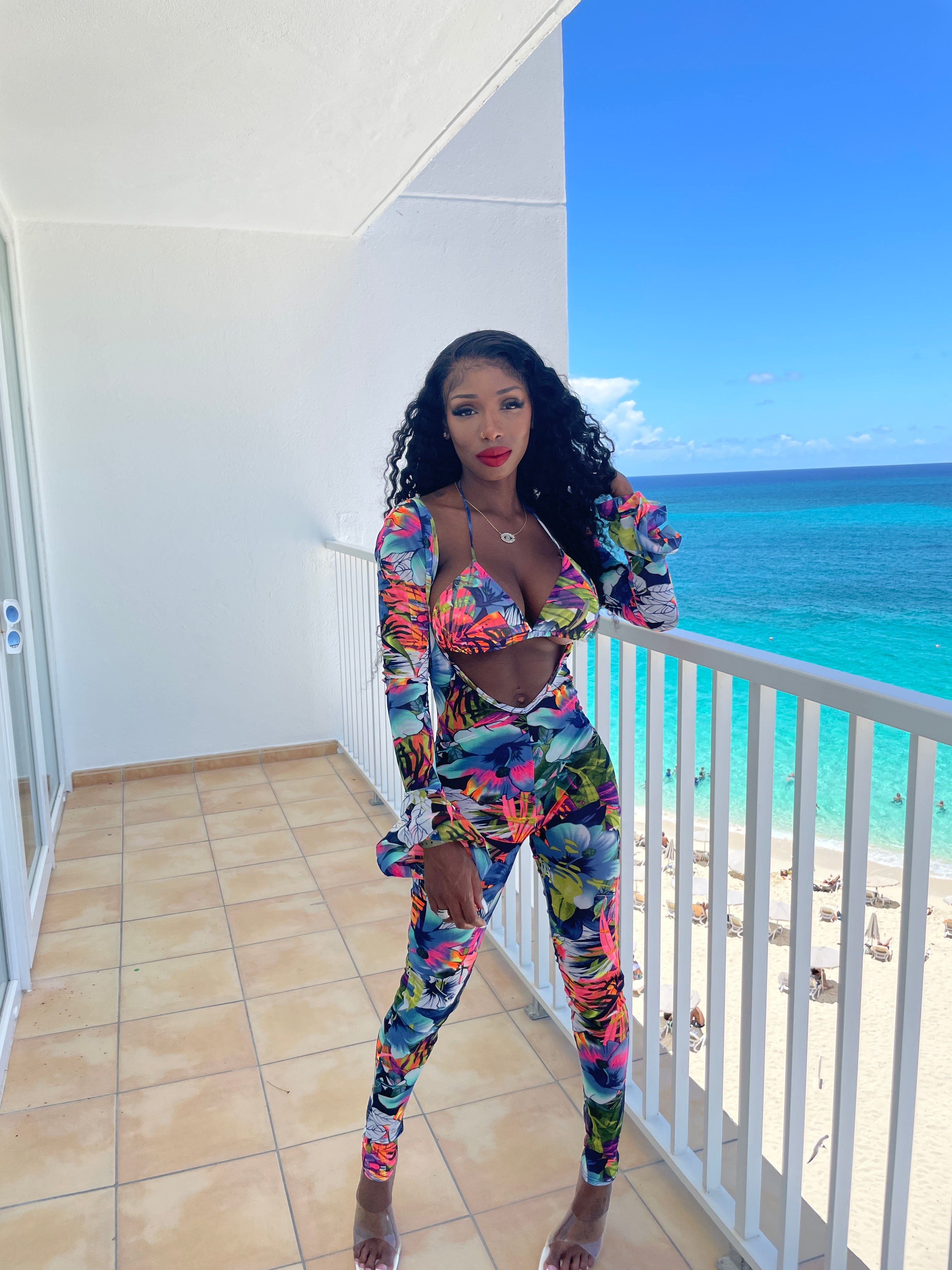 Bali Tropical Jumpsuit