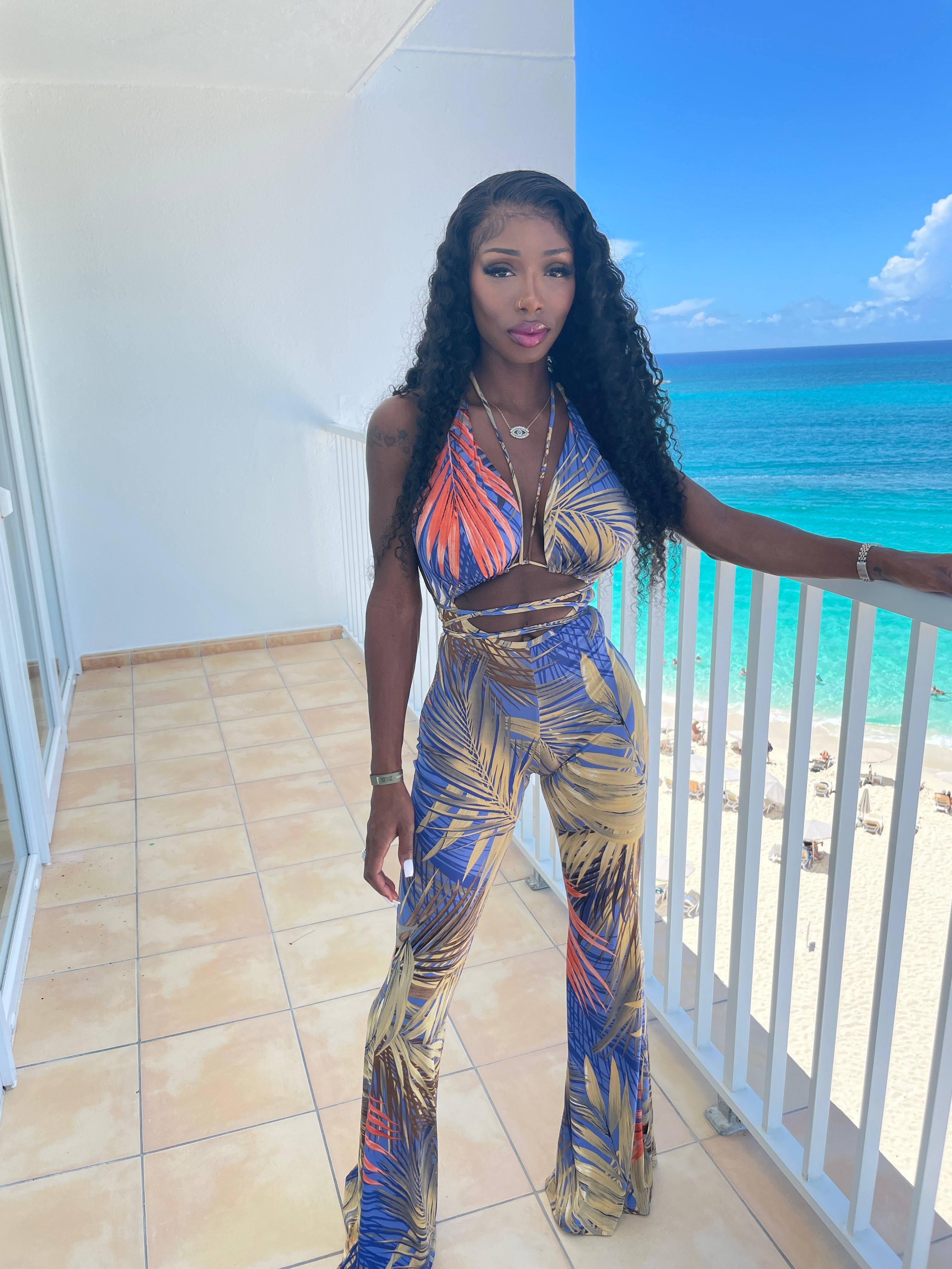 Kaetlin Tropical Jumpsuit