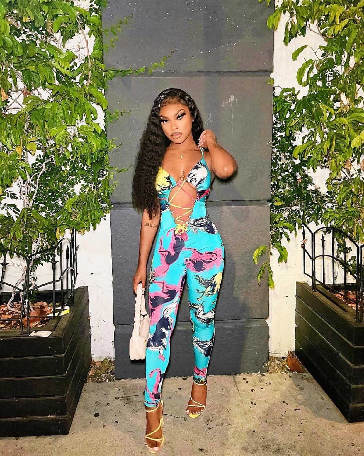 Stallion Lace Up Jumpsuit