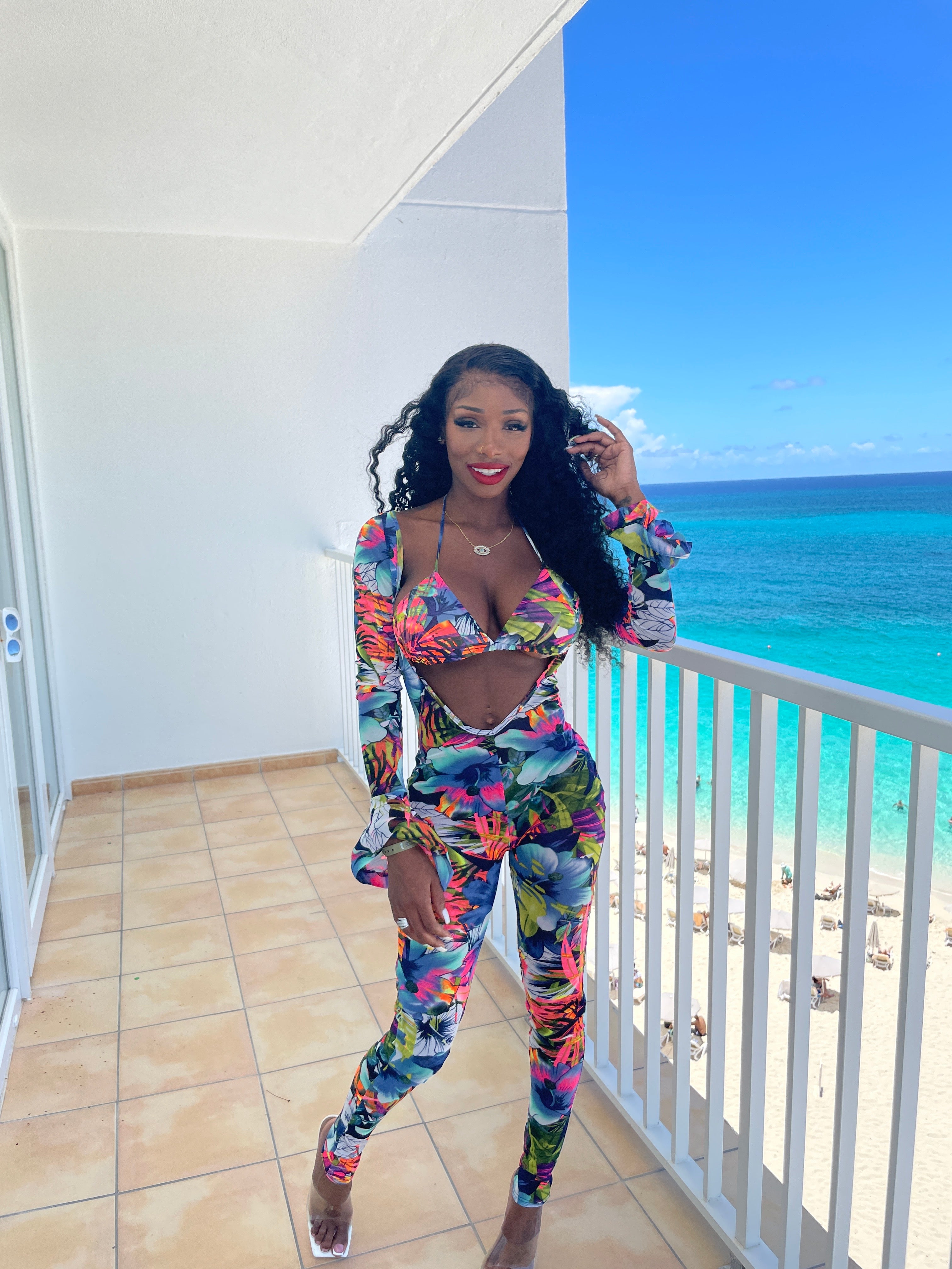Bali Tropical Jumpsuit