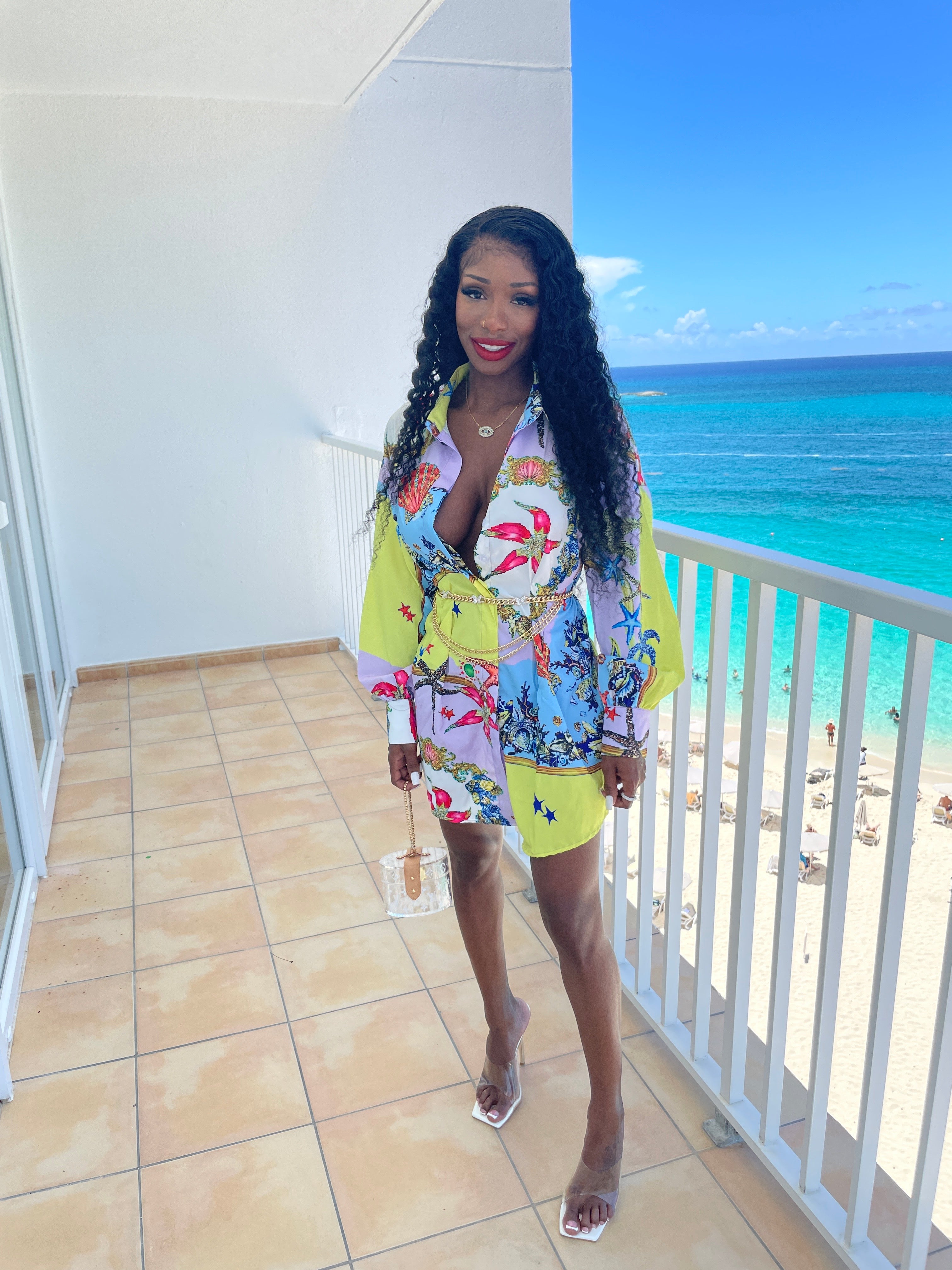 Under the Sea Shirt Dress