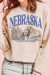 NEBRASKA Graphic Sweatshirt