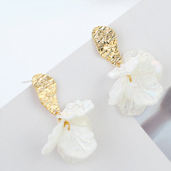 Layered Flower Earrings