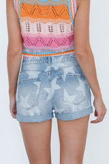 Star Print Shorts