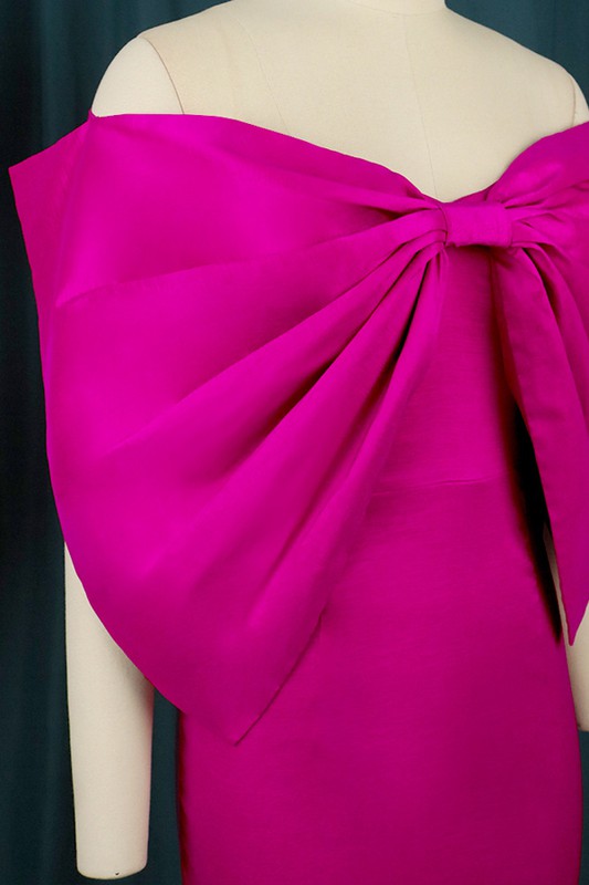 Pink Bow Fashion Dress