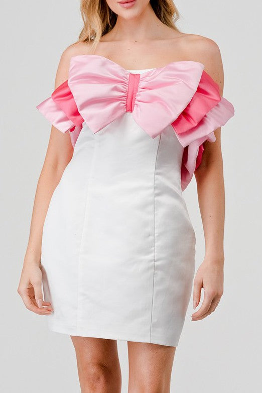 Sweatheart Bow Dress