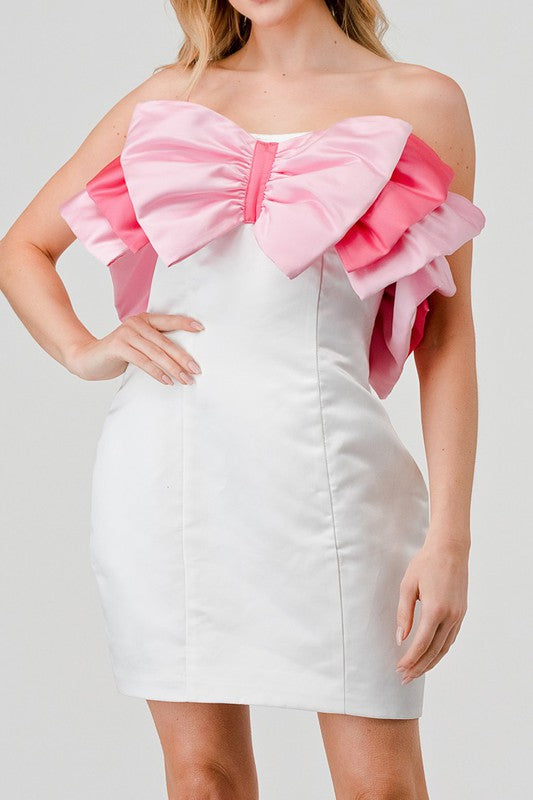 Sweatheart Bow Dress