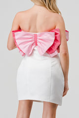 Sweatheart Bow Dress