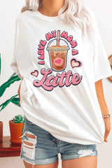 I LOVE MY MOM A LATTE GRAPHIC TEE