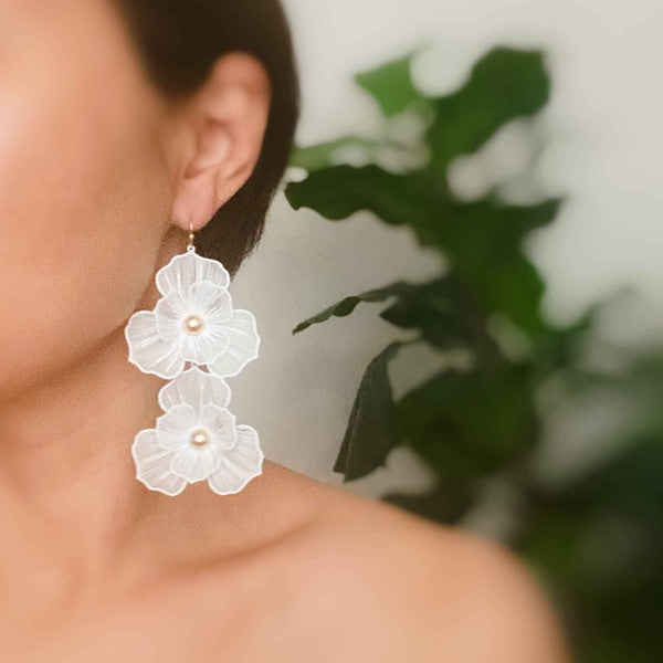 Royal Garden Double Bloom Earrings