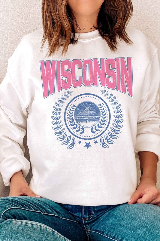 WISCONSIN GRAPHIC SWEATSHIRT