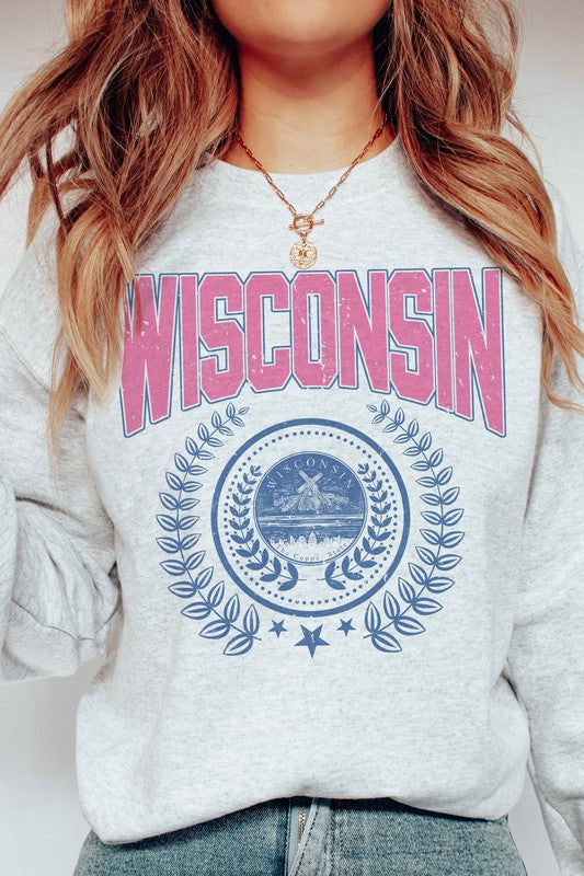 WISCONSIN GRAPHIC SWEATSHIRT