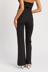 High Waist Flared Pants