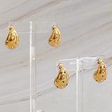 So Chic Jeweled Teardrop Earrings