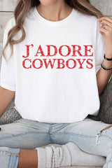 JADORE COWBOYS GRAPHIC TEE