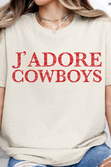 JADORE COWBOYS GRAPHIC TEE