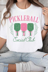 PICKLEBALL SOCIAL CLUB GRAPHIC TEE