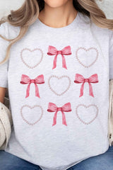 HEARTS AND BOWS PEARL OVERSIZED TEE