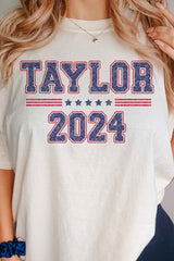 TAYLOR FOR PRESIDENT 2024 GRAPHIC TEE