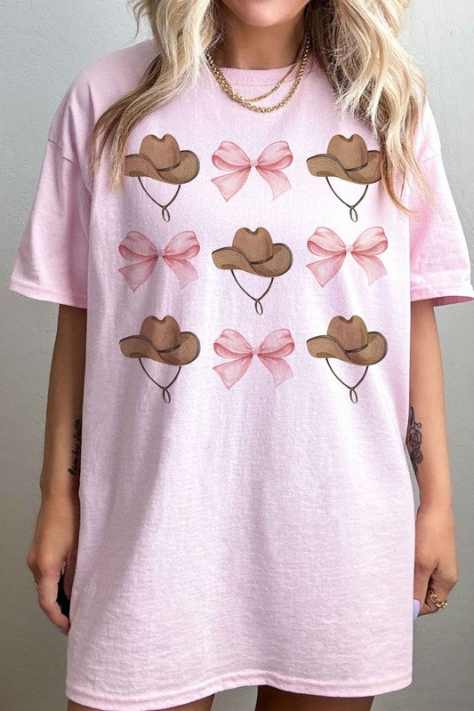 COWGIRL COQUETTE OVERSIZED GRAPHIC TEE