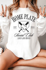 HOME PLATE SOCIAL CLUB GRAPHIC SWEATSHIRT