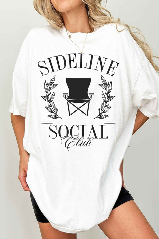 SIDELINE SOCIAL CLUB OVERSIZED TEE