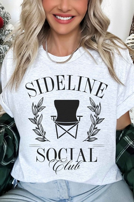 SIDELINE SOCIAL CLUB OVERSIZED TEE