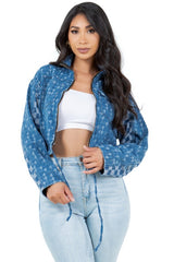 WOMEN FASHION DENIM JACKET