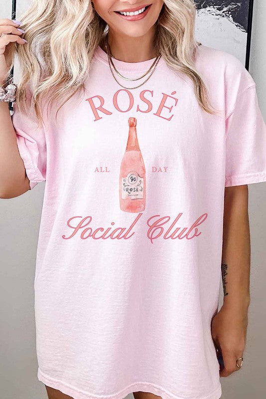 ROSE SOCIAL CLUB GRAPHIC TEE