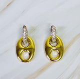 Glam Horse Bit Drop Earrings