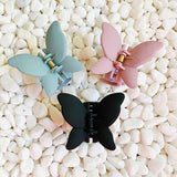 Trio of Butterflies Hair Claw Set