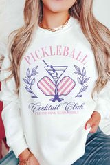 PICKLEBALL COCKTAIL CLUB Graphic Sweatshirt