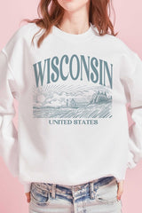 WISCONSIN Graphic Sweatshirt