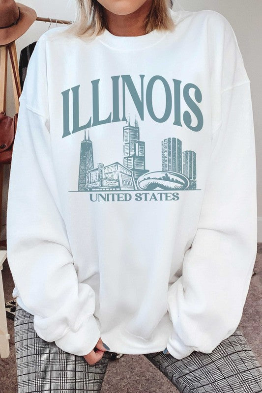 ILLINOIS Graphic Sweatshirt