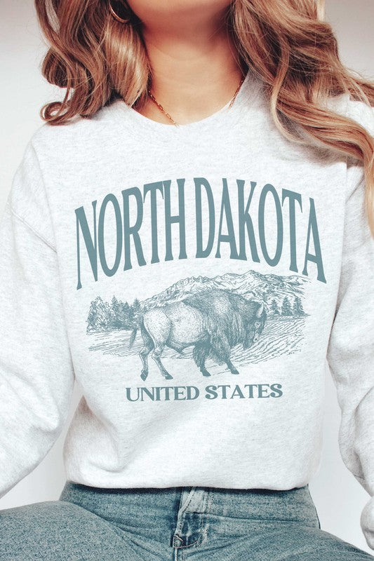 NORTH DAKOTA Graphic Sweatshirt