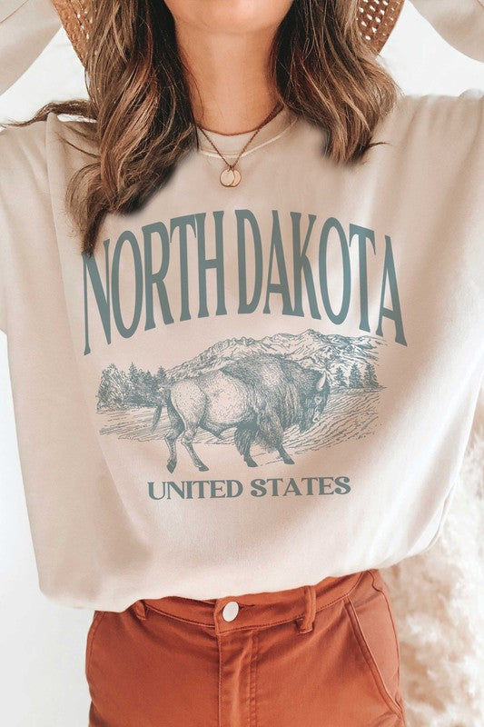 NORTH DAKOTA Graphic Sweatshirt