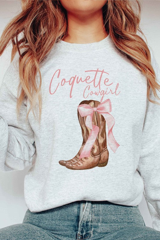 COQUETTE COWGIRL Graphic Sweatshirt