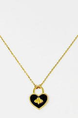 Bee Heartful Necklace