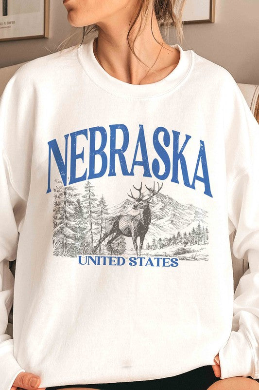 NEBRASKA Graphic Sweatshirt