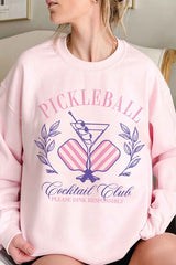 PICKLEBALL COCKTAIL CLUB Graphic Sweatshirt